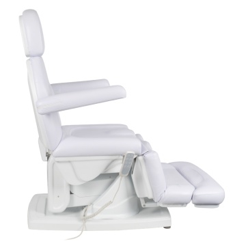 Scaun cosmetic podologie electric. Kate 4 motoare alb - Img 5