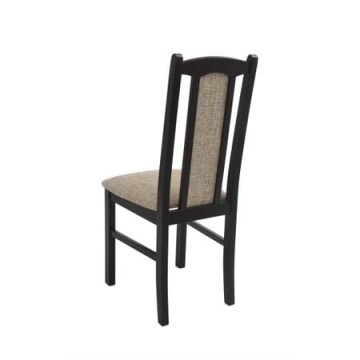 Scaun din lemn masiv de fag tapitat cu stofa s-37 boss7 30b wenge - Img 3