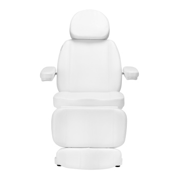Scaun electric de frumusete SILLON CLASSIC, 3 motoare, alb - Img 7