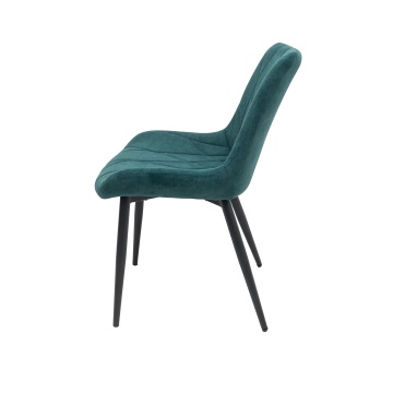Scaun ml-1, tapitat stofa, verde - Img 3