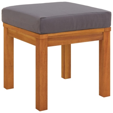 Scaune grădină cu perne, 2 buc., 40x40x42 cm lemn masiv acacia - Img 3