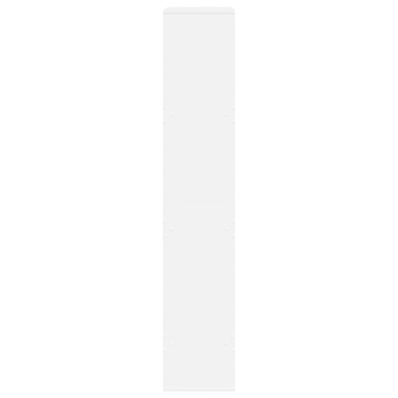 Separator de cameră, alb, 100x33x175 cm, lemn prelucrat - Img 8