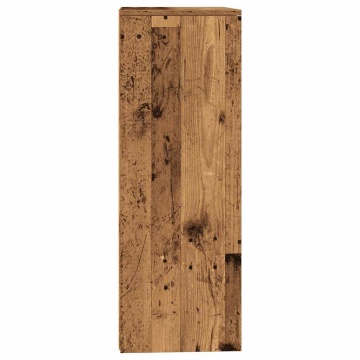 Servantă cu 6 sertare, Lemn vechi, 50 x 34 x 96 cm, PAL - Img 8