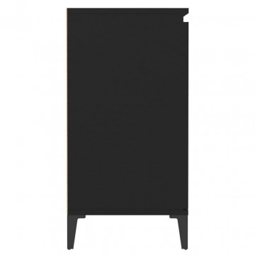 Servantă , negru, 60x35x70 cm , PAL - Img 5