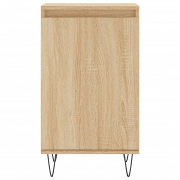 Servante, 2 buc., stejar sonoma, 40x35x70 cm, lemn prelucrat - Img 5
