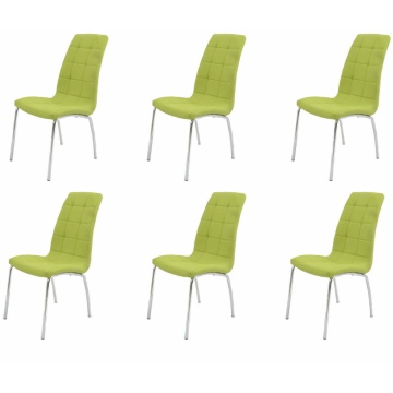 Set 6 scaune bucatarie s-02, culoare verde - Img 1
