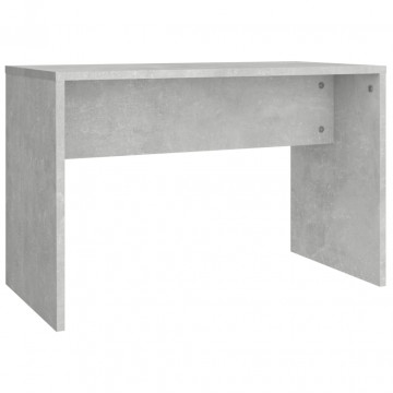 Set cu masă de toaletă, gri beton, 96x40x142 cm - Img 6