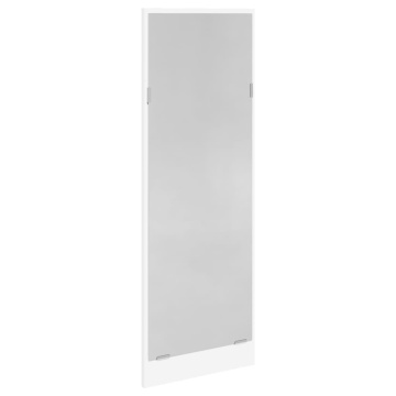 Set de mobilier pentru hol, 4 piese, alb, lemn prelucrat - Img 6