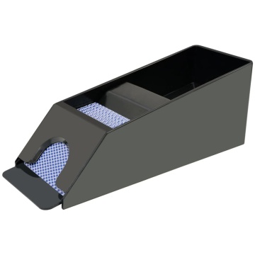 Set de poker/blackjack cu 600 de jetoane cu laser din aluminiu - Img 2