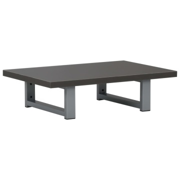 Set mobilier de baie, 2 piese, gri, ceramică - Img 6