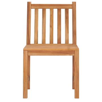 Set mobilier de grădină, 3 piese, lemn masiv de tec - Img 8