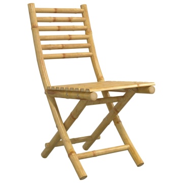 Set mobilier de grădină, 5 piese, bambus - Img 5