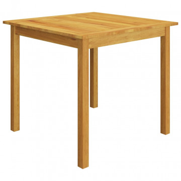 Set mobilier de grădină, 5 piese, gri închis - Img 2