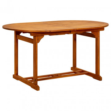 Set mobilier de grădină, 7 piese, maro, poliratan - Img 7