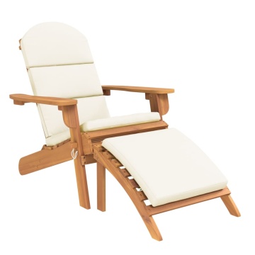 Set mobilier de grădină Adirondack, 3 piese, lemn masiv acacia - Img 4