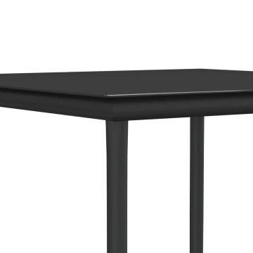 Set mobilier de grădină cu perne, 3 piese, poliratan și oțel - Img 7