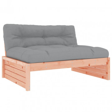 Set mobilier de grădină cu perne, 5 piese, lemn masiv douglas - Img 4