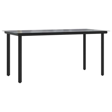 Set mobilier de grădină cu perne 5 piese maro sticlă polirattan - Img 8