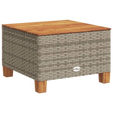 Set mobilier grădină cu perne, 6 piese, gri, poliratan - Img 8