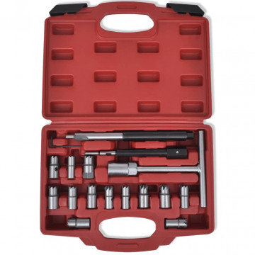 Set pentru curățare scaune injectoare diesel, 17 buc - Img 3
