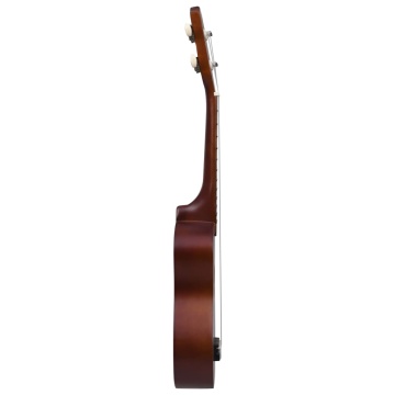 Set ukulele soprano, cu husă, pentru copii, natural, 21 - Img 6