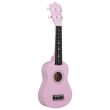 Set ukulele soprano, cu husă, pentru copii, roz, 21 - Img 8
