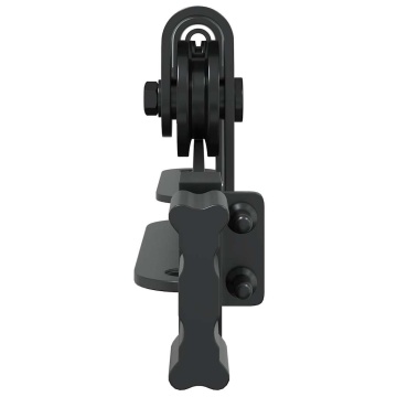 Set uși glisante pentru dulap 152,5 cm oțel carbon - Img 5