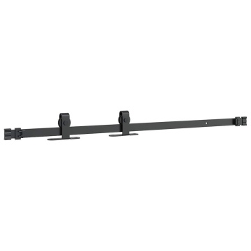 Set uși glisante pentru dulap 91,5 cm oțel carbon - Img 8