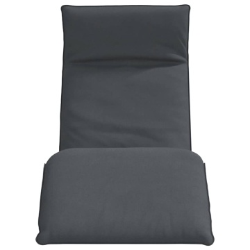 Șezlong pliabil Antracit 175x54x8,5 cm țesătură Oxford - Img 4
