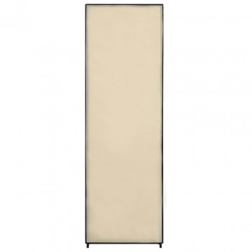Șifonier, crem, 87 x 49 x 159 cm, material textil - Img 4