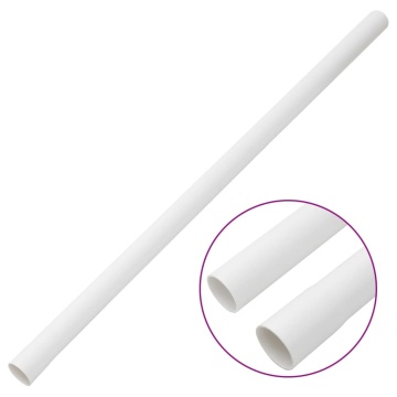 Șine de cabluri cu cleme, Ø30 mm, 10 m, PVC - Img 3