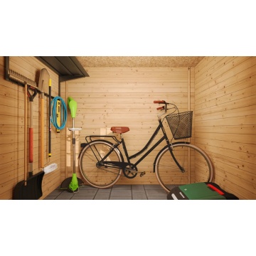 Șopron din lemn M310C – 235 x 130 cm – 3 m2 TIMBELA M310C - 2,63 m2 - Img 6