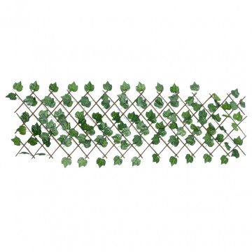Spalier frunze struguri false extensibil 5 buc verde 190x60 cm - Img 4