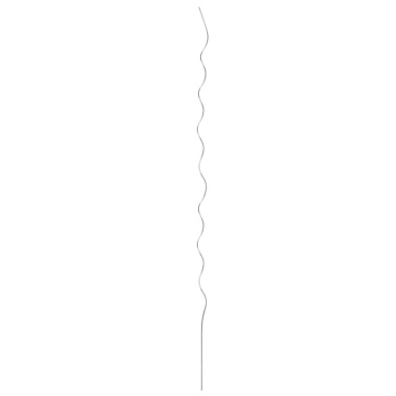 Spirale pentru suport plante, 50 buc., 170 cm, oțel galvanizat - Img 4