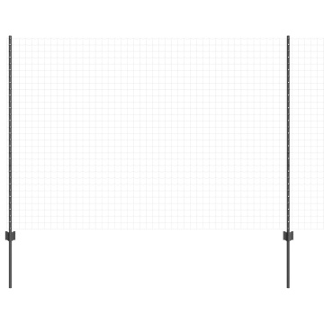 Stâlpi de gard 22 pc U-Canal Gri 150 cm Oțel - Img 3