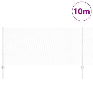 Stâlpi Îngrădire 10 pcs U-Channel 100 cm Oțel Galvanizat, Îngrădire Hexagonală 1x10 m Oțel Galvanizat - Img 3