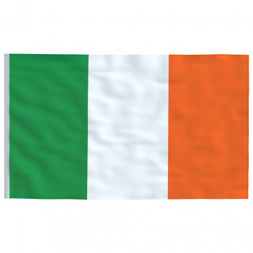 Steag Irlanda și stâlp din aluminiu, 6,23 m - Img 4