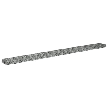 Strat înălțat gabion, 360x30x10 cm, oțel galvanizat - Img 4
