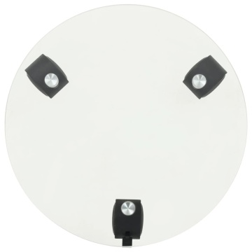 Suport cu role pentru plante, 2 buc., 28 cm, sticlă, rotund - Img 3