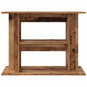 Suport de acvariu, lemn vechi, 80x35x60 cm, lemn prelucrat - Img 4