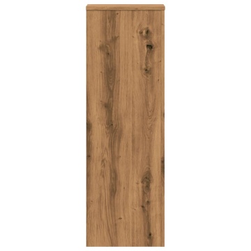 Suport de plante stejar artizanal, 33x33x100 cm, lemn prelucrat - Img 4