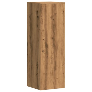 Suport de plante stejar artizanal, 33x33x100 cm, lemn prelucrat - Img 5
