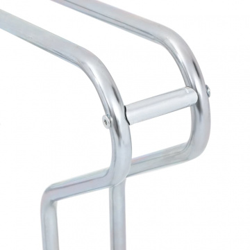 Suport de sine stătător pentru 3 biciclete, oțel galvanizat - Img 5