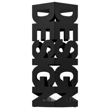 Suport de umbrele, model Design, oțel, negru - Img 2