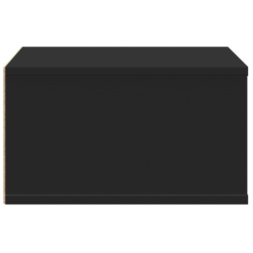 Suport imprimantă, negru, 49x40x22,5 cm, lemn prelucrat - Img 5