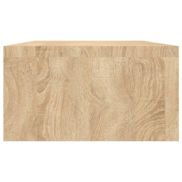 Suport monitor, stejar Sonoma, 100 x 24 x 13 cm, lemn prelucrat - Img 7