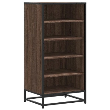 Suport pantofi Stejar maro 48x38x97,5 cm Lemn prelucrat - Img 2