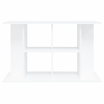 Suport pentru acvariu, alb, 100x40x60 cm, lemn prelucrat - Img 4