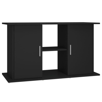 Suport pentru acvariu, negru, 101x41x58 cm, lemn prelucrat - Img 2