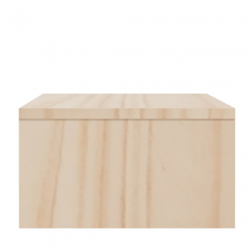 Suport pentru monitor, 100x27x15 cm, lemn masiv de pin - Img 5